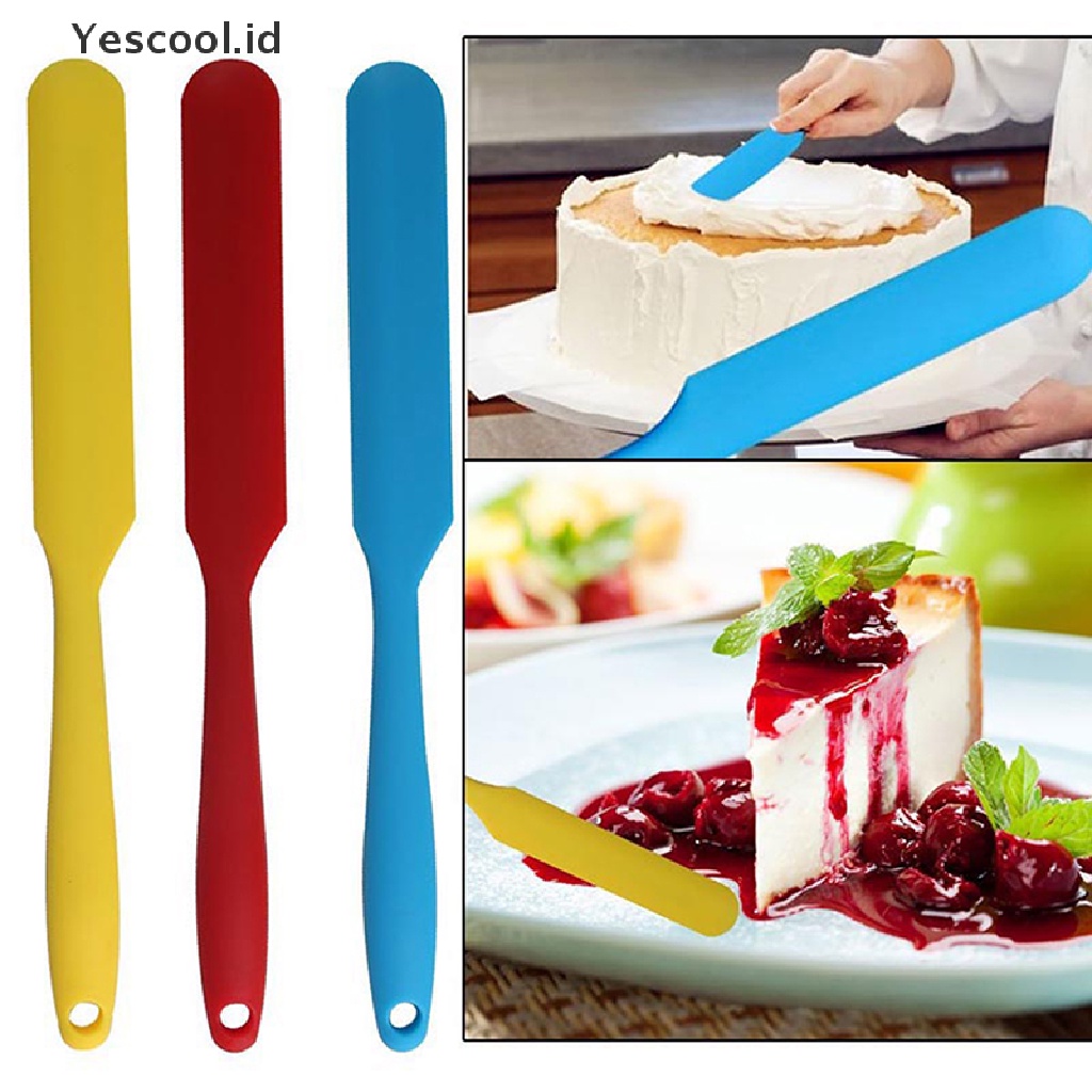 1 Pc Spatula Bahan Silikon Anti Lengket Untuk Alat Dapur