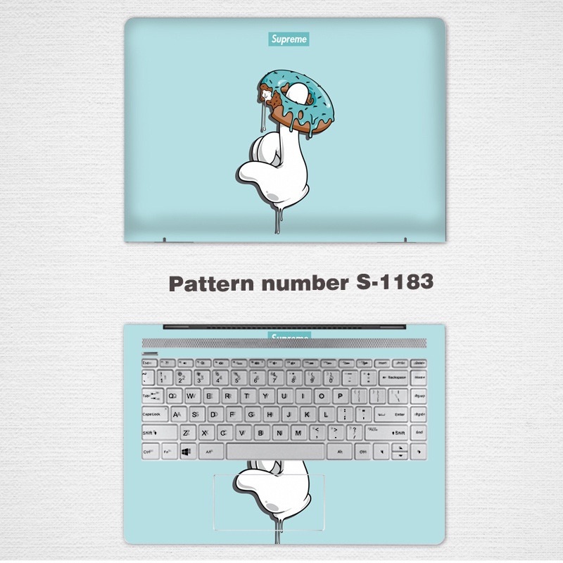 Stiker Pelindung Laptop Universal 2 Sisi Bahan Vinyl Untuk 11 / 12 / 13 / 14 Inch Acer Komputer E5-572 / 574g V3V5