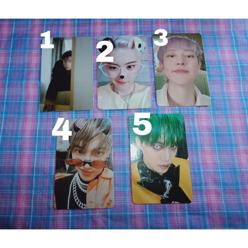 PHOTOCARD EXO SEHUN UNIVERSE, CHANYEOL SC, CHANYEOL 1BILLION VIEW,KAI DEVIL,KAI OBSESSION
