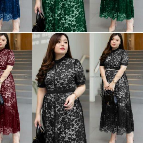 ★ DRESS JUMBO MOMO BRUKAT LD110 Dress mermaid duyung DRESS JUMBO DRESS BRUKAT DRESS PESTA dress nata