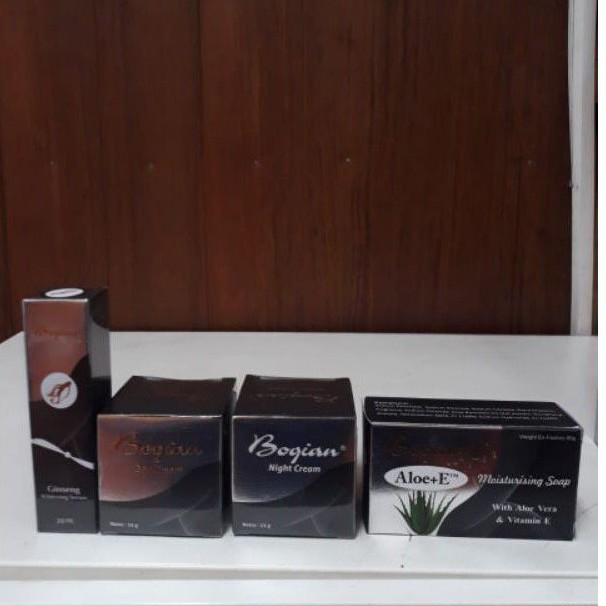 BOGIAN PAKET ISI 4MACAM  SERUM,CREAM DAY,CREAM NIGHT,SABUN
