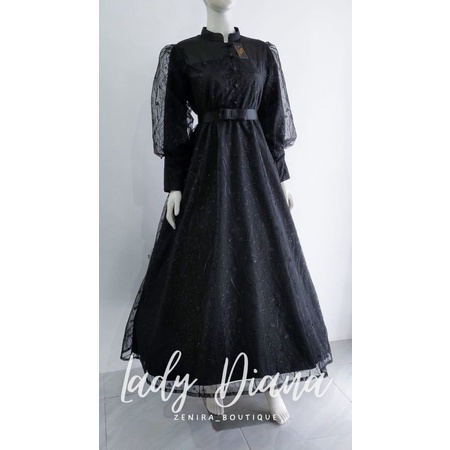 LADY DIANA GAUN pesta pengantin mewah full tulle bordir / baju kondangan / prewedding / lamaran / wisuda / wedding bisa dipesan couple / tersedia ukuran kecil hingga jumbo