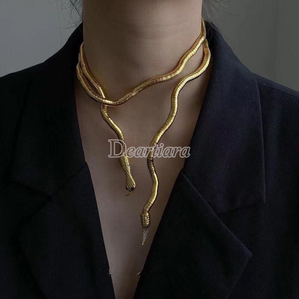 Kalung Desain Ular Untuk Pria Dan Wanita