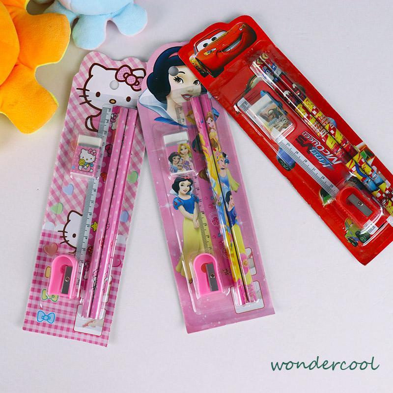 5pcs Siswa Kreatif Set Kartun Kartun Lucu Kindergarten Festival Kecil Hadiah Kecil-Won