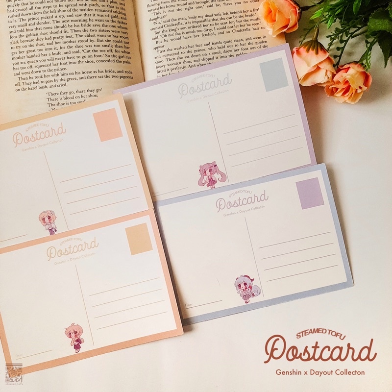 

Genshin x Day-Out Postcards - Genshin Impact Fanmerch