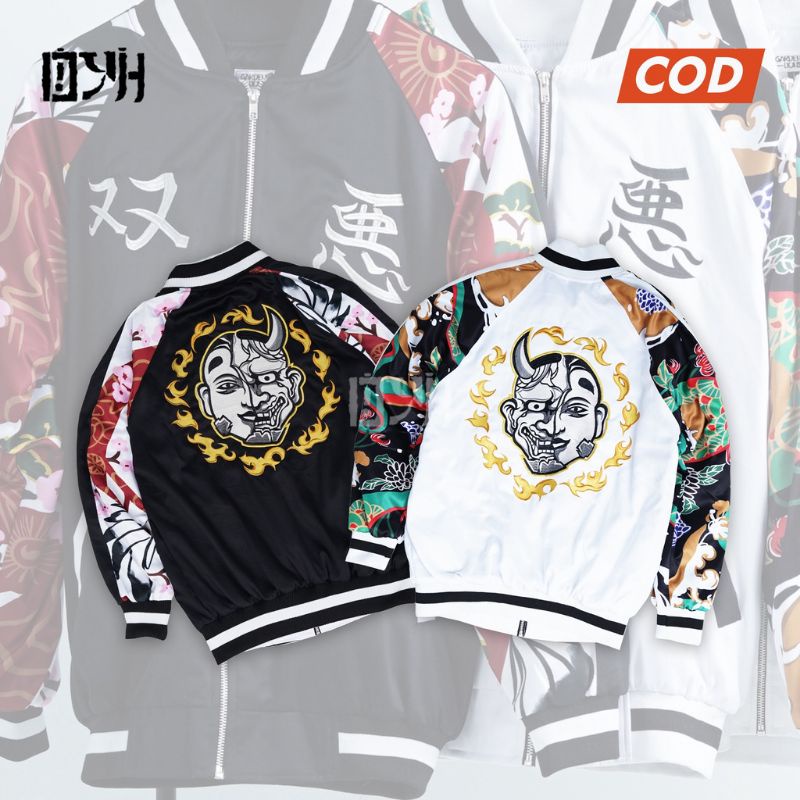 Jaket Sukajan angry smiley / Jaket Sukajan smiley angry tokyo revengers