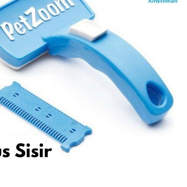 ☇ Pet Zoom Sisir Kucing Sisir Anjing Sisir Hewan Peliharaan Sisir Anjing & Kucing Pet Brush Pet Comb