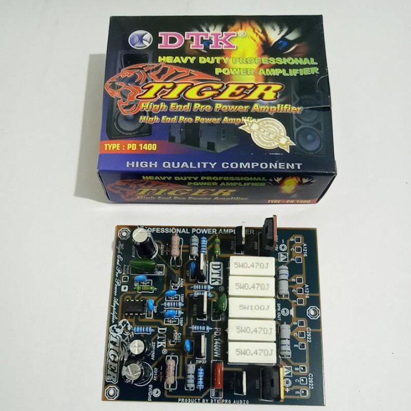 Power Amplifier DTK  TIGER PD 1400 Mono