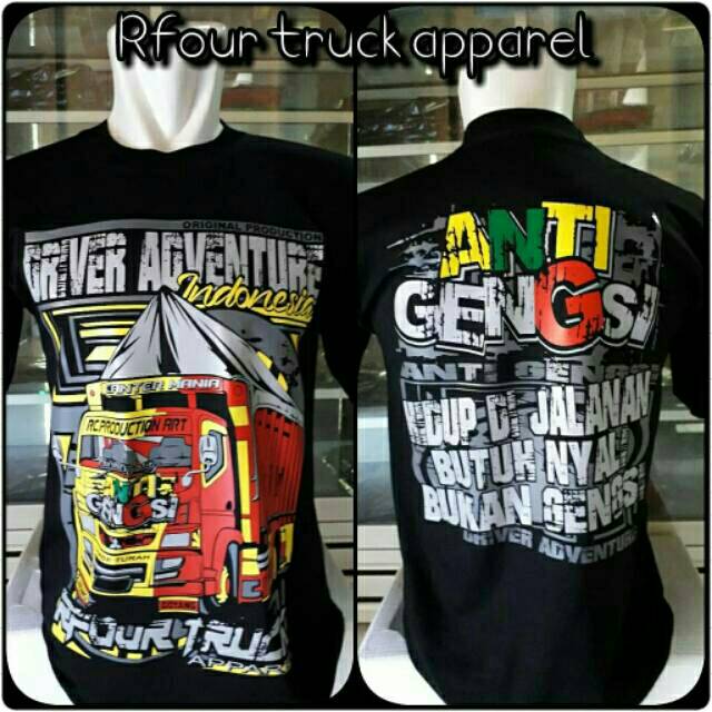KAOS GAMBAR TRUCK ANTI GENGSI Kaos Truck Mania Kaos Canter KAOS GAMBAR TRUCK ANTI GENGSI Kaos Truck Mania Kaos Canter