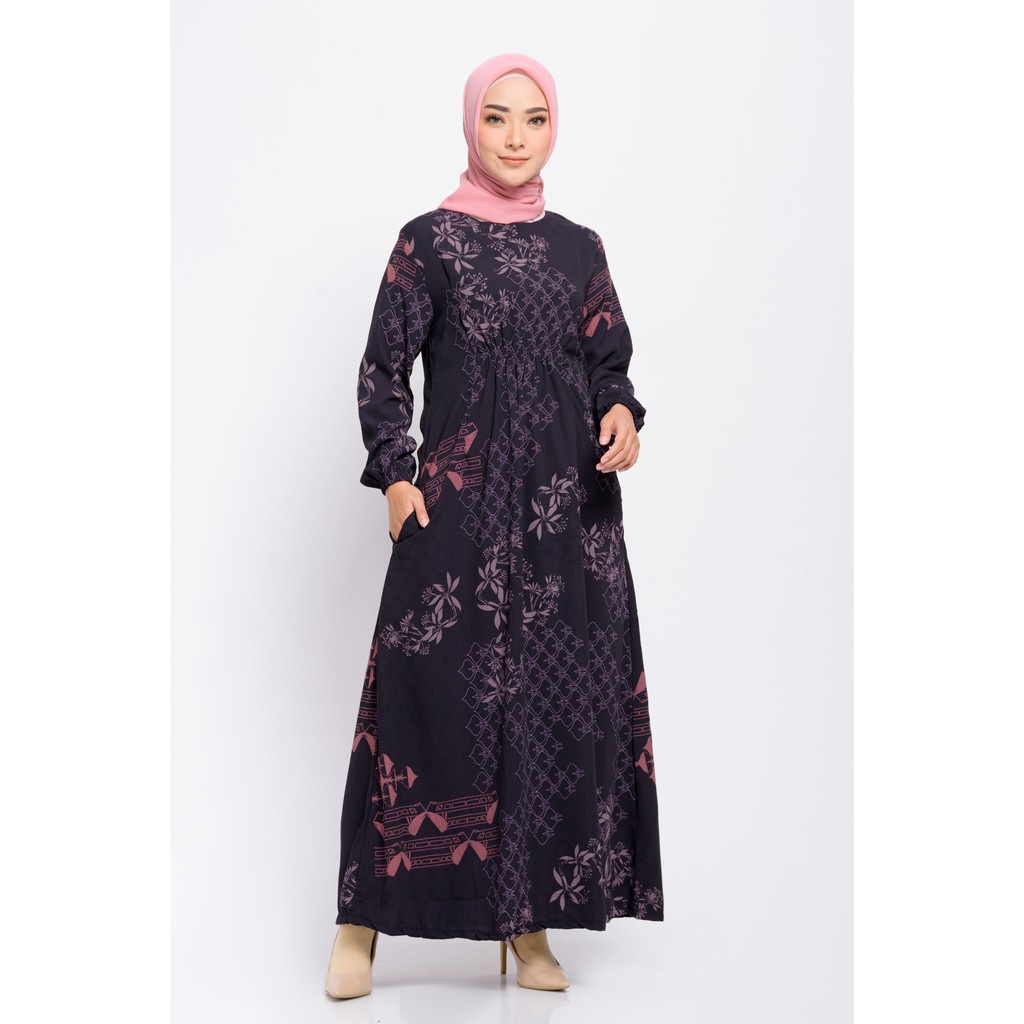 Gamis Wanita ZM Zaskia Mecca - Gyan Wine Gamis - Jelita Indonesia - Edisi Palembang Gamis Terbaru te