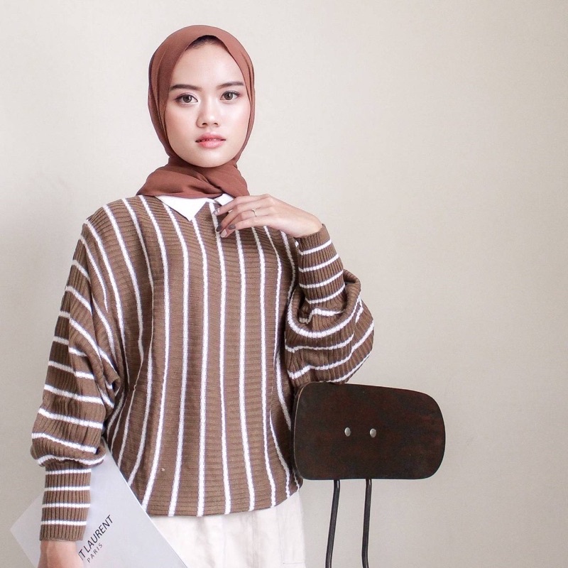 cardigan batwing wanita dewasa