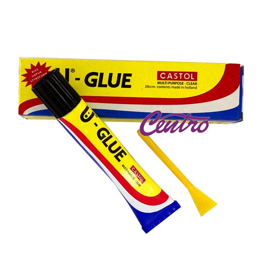 

Castol U-Glue Multipurpose Glue Lem Serbaguna Stryofoam Gabus Busa UGlue 20cc