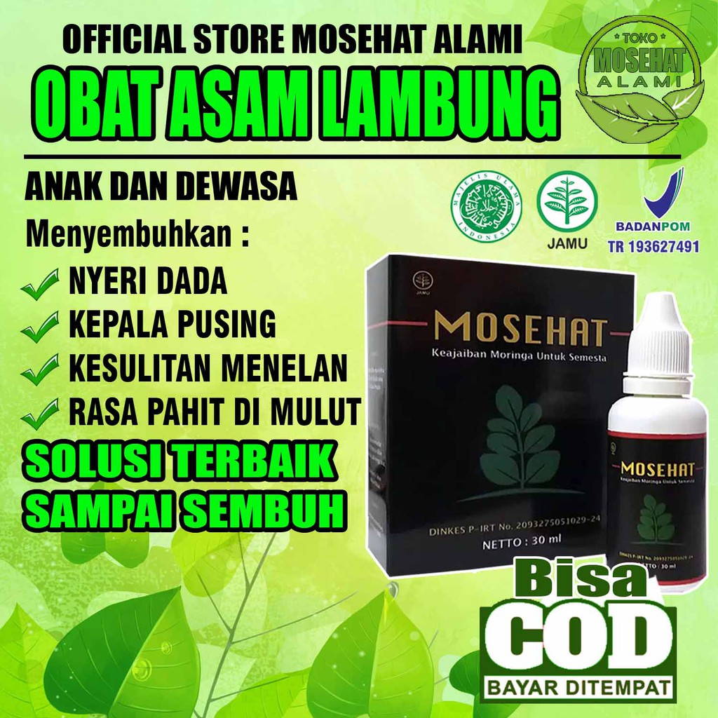 

Obat Herbal ASAM LAMBUNG Ampuh Mosehat Berkhasiat Original BerBPOM