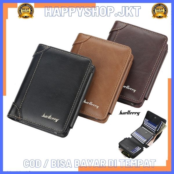 HS [COD] D9159 New Dompet Pendek Pria Wanita Baellerry Terlaris