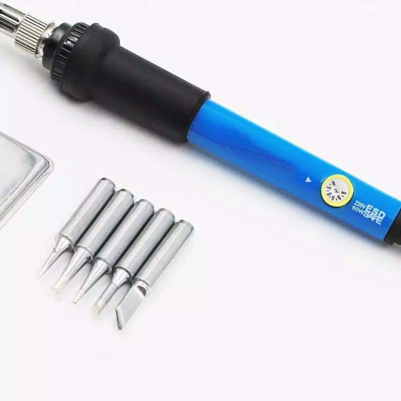 1 set solder isi 5 mata solder.