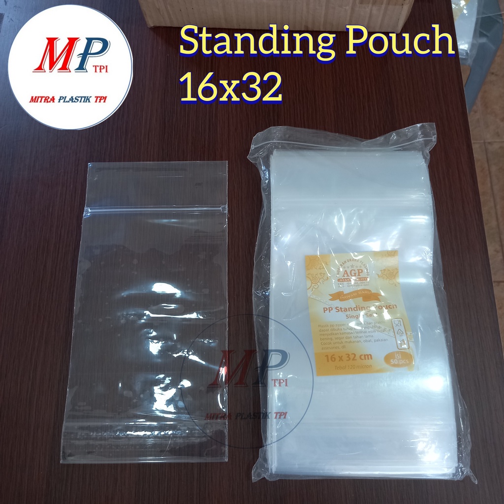 Standing Pouch 16x32 / Plastik Berdiri 16x32