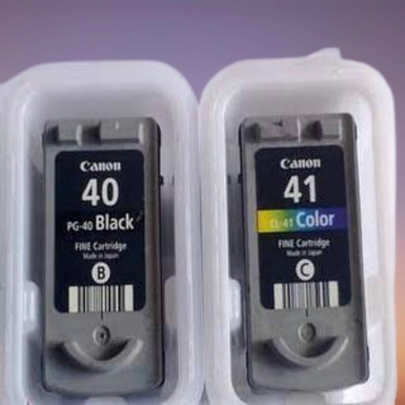 Tinta canon 40/41 kosongan/bekas gress