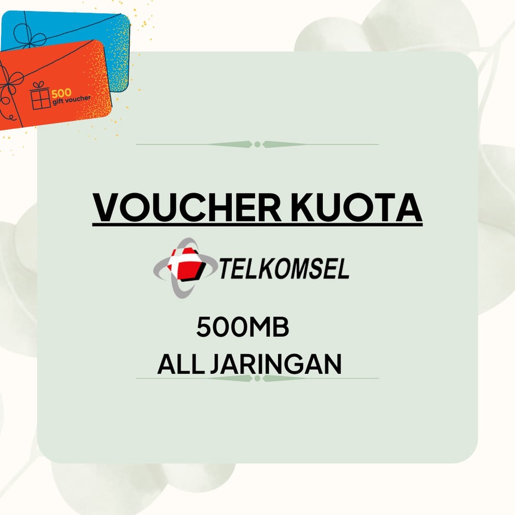 kuota internet 500mb telkomsel