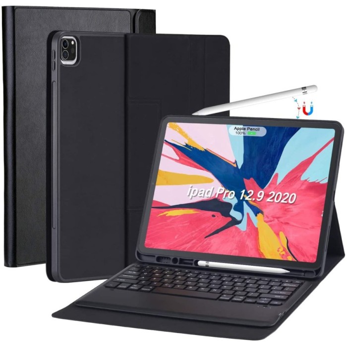 KEYBOARD IPAD PRO 12.9 2020 FLIP CASE BOOK COVER BLUETOOTH PRO12.9