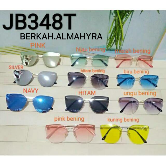 Kacamata Terlaris JB 348 T Cocok Digunakan Untuk Fashion Dan Traveling
