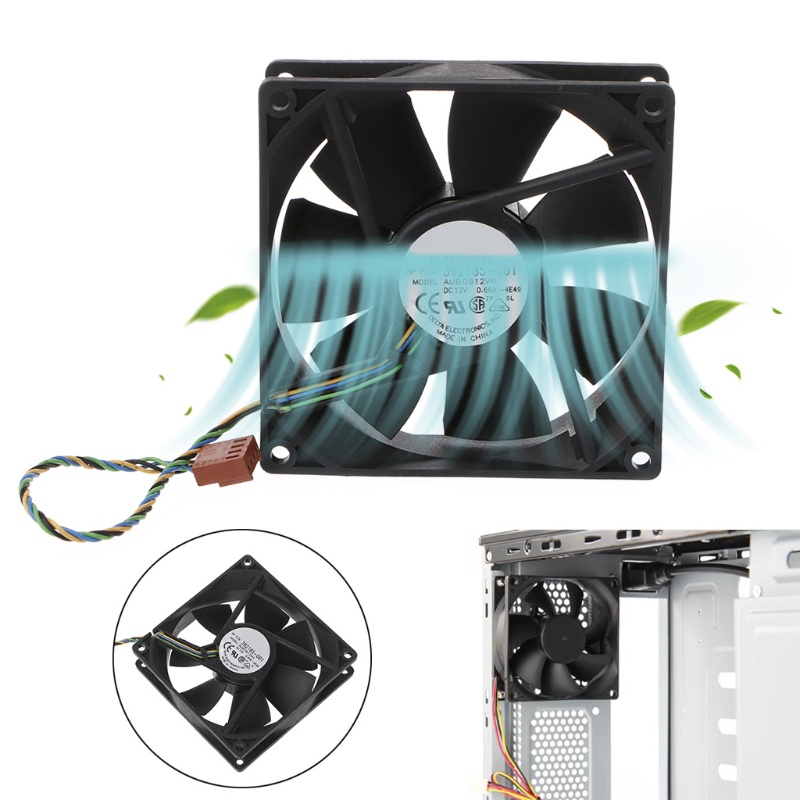 Bt AUB0912VH Kipas Pendingin Cpu9025 0.6A 9cm Untuk DC Brushless Untuk Delta Hidrolik Bea