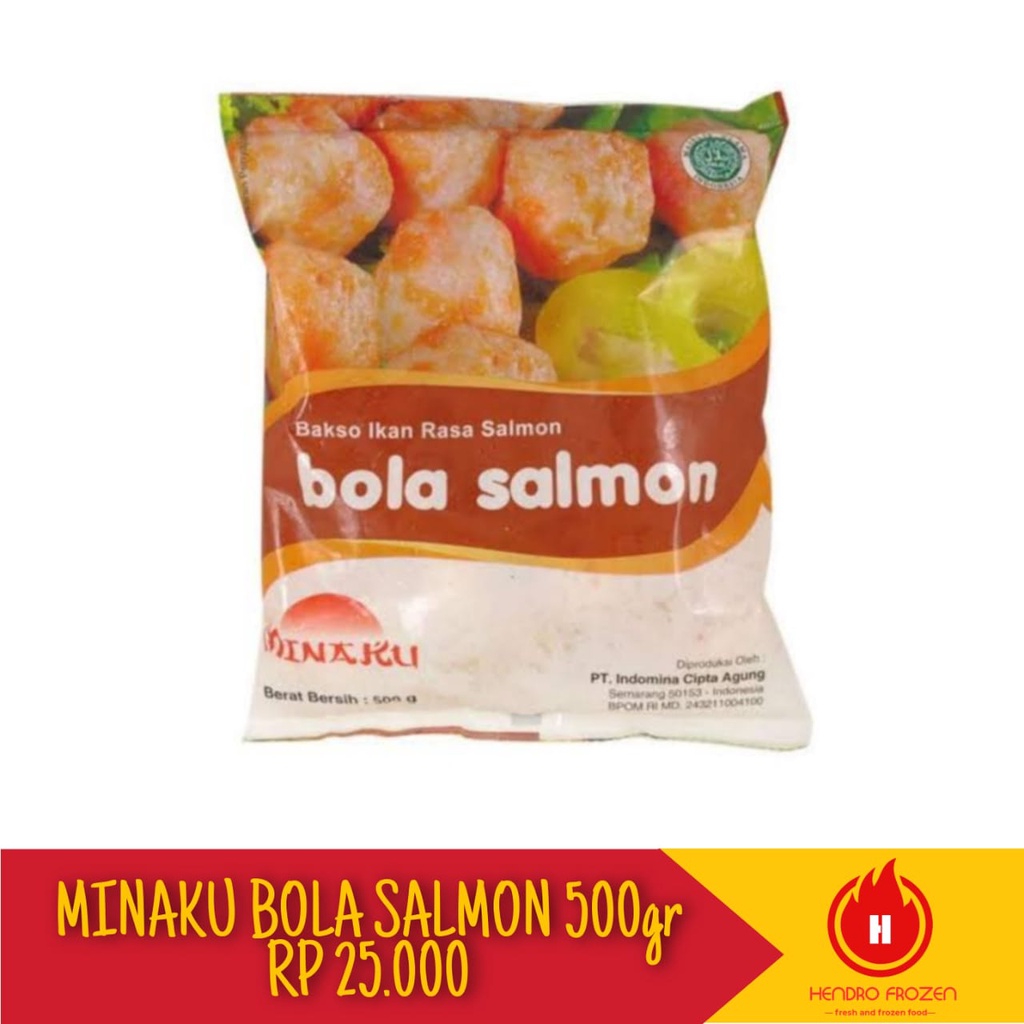 

BOLA SALMON MINAKU 500gr