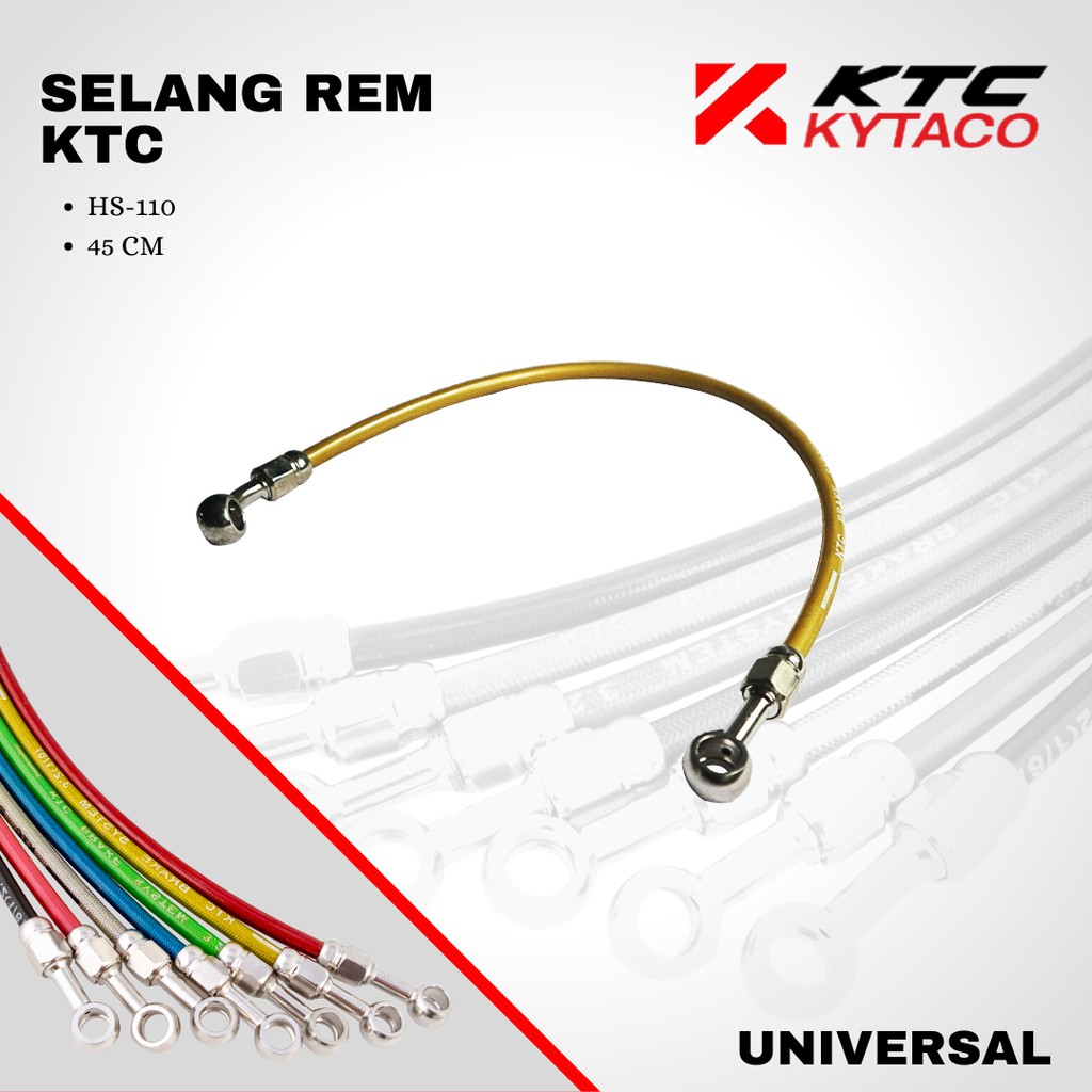 Selang slang rem 45 cm HS-110 KTC KYTACO original