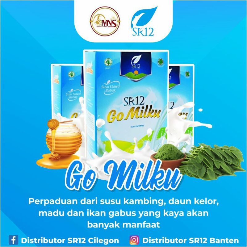 

Go Milku SR12 (100% Susu Kambing Murni)