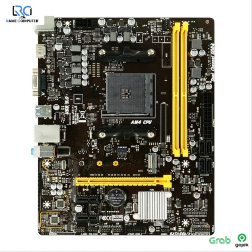 BIOSTAR B450MH AMD B450 AM4 DDR4 Micro ATX Motherboard