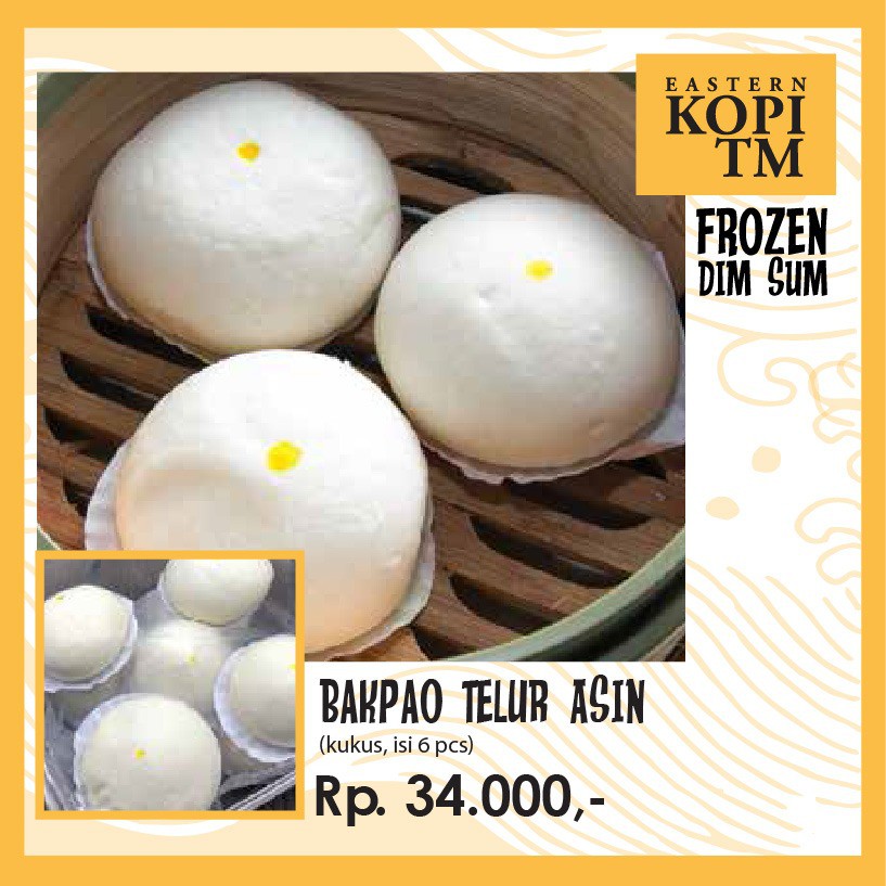 

Bakpao Telur Asin Frozen