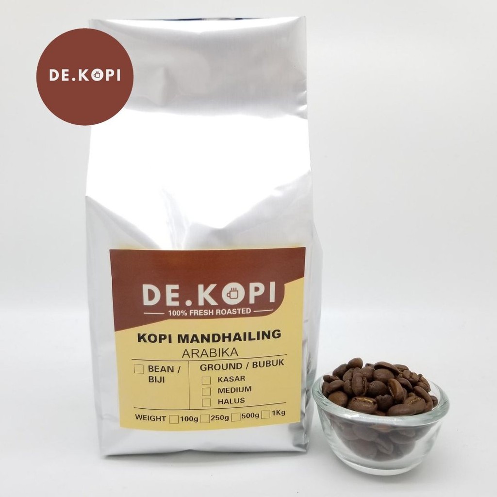 

Kopi Arabika Mandailing 1 Kg Roasted Fresh Wangi Semerbak Sangrai Fresh Kopi Bubuk