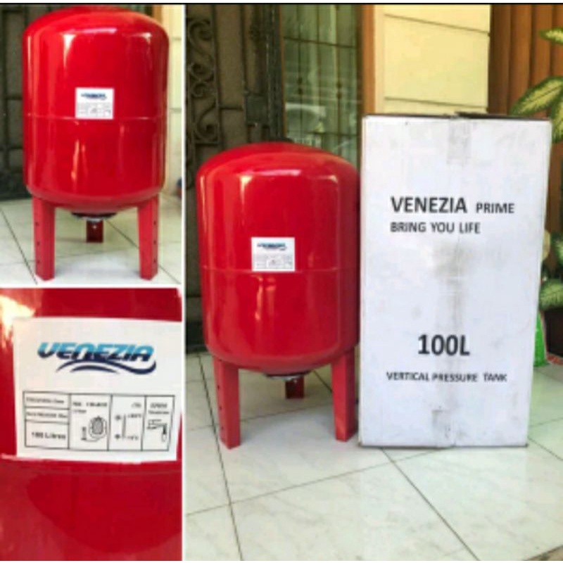 Pressure Tank 100 Liter VENEZIA Vertical Pressure Tank (VPT 100)