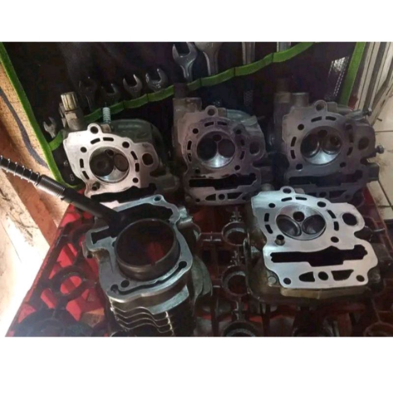 Head Vario 110 karbu lama/techno 110 porting harian