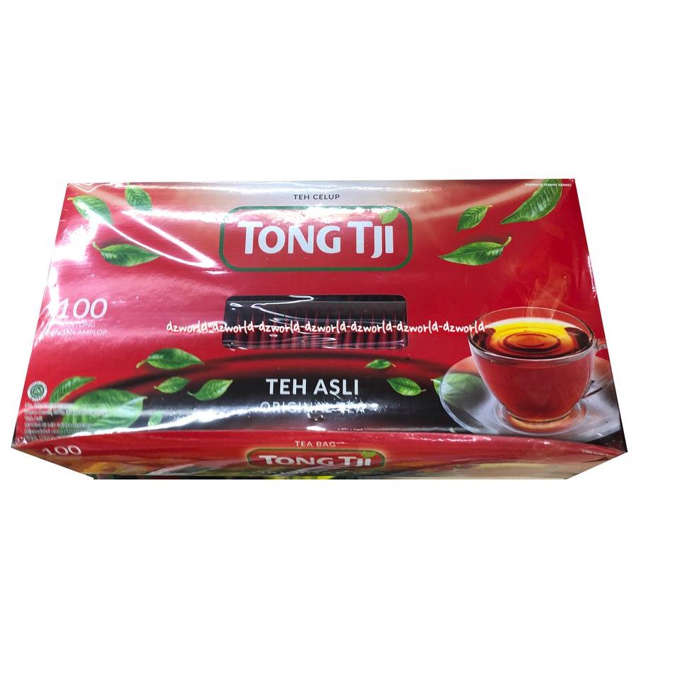 

✨ Tong Tji Teh Asli 100 Sachet Minuman Teh Original Tea Teh Celup Tongji Merah !!