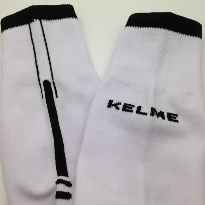 Nq Kaos Kaki FutsalU002Fbola Kelme Outdoor Squad Sock White 3207007 Original Foe