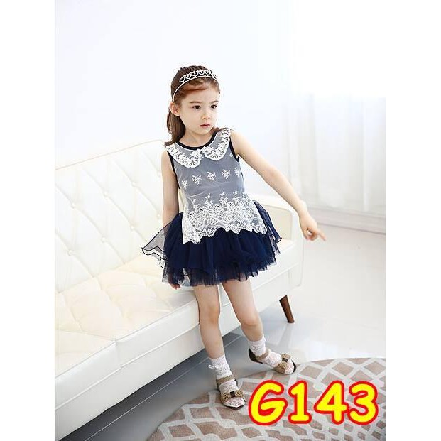 DRESS ANAK PEREMPUAN FASHION KOREAN GIRL / G143 / BAJU PESTA ANAK