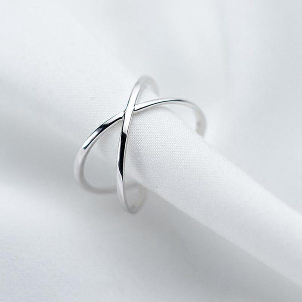 Nanas 7PCS/Set Cincin Set Fashion Wanita Aksesoris Warna Silver