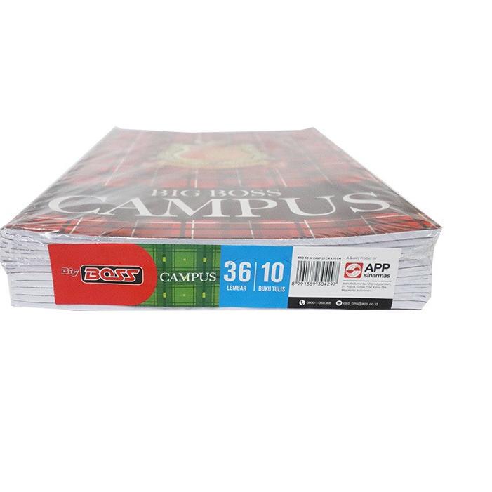 

Kekinian 1 PACK ISI 10 PCS BUKU TULIS BIG BOSS 36 LEMBAR UKURAN BOXY MURAH