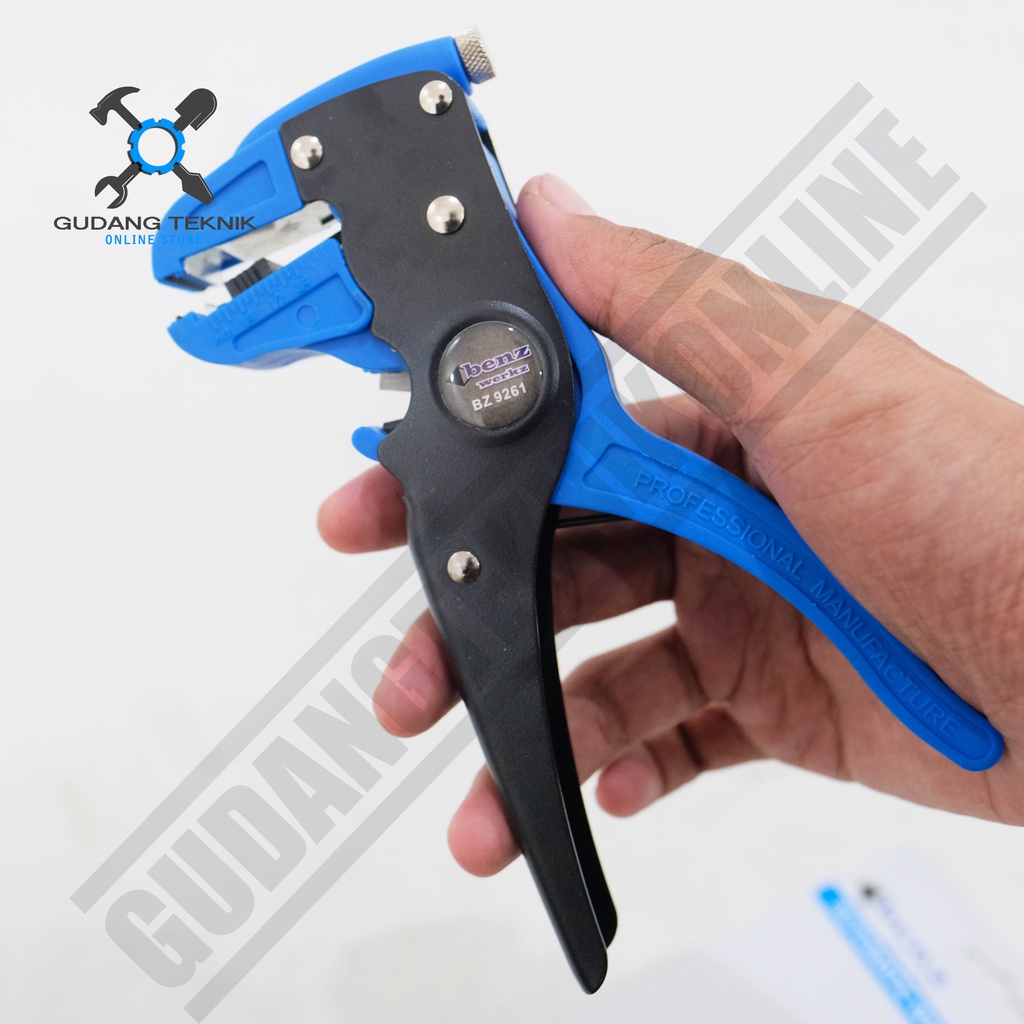 Tang Pengupas Kabel Otomatis BENZ BZ9261 - Automatic Wire Stripper Tang Kabel Multifungsi