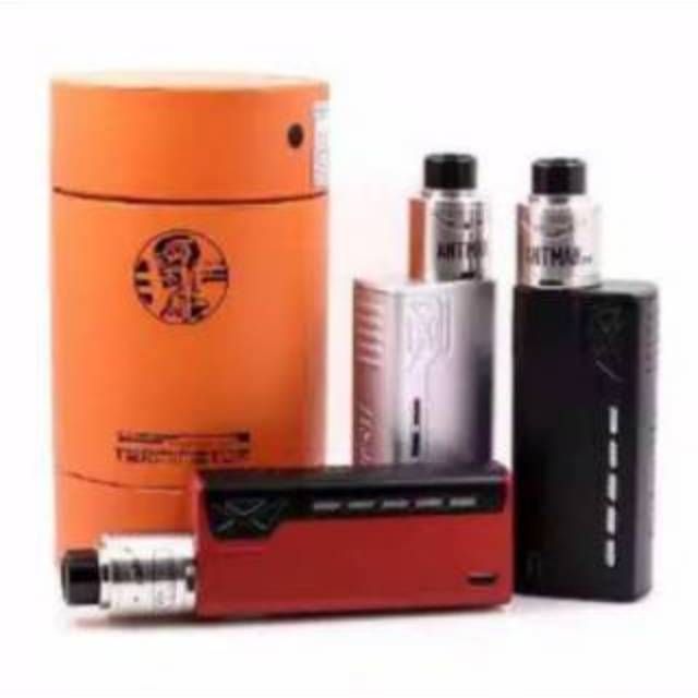 Vape Tesla Terminator 90watt Fullset Siap Pakai Free Battery &amp; Free Liquid 10ml-Vave rokok elektrik