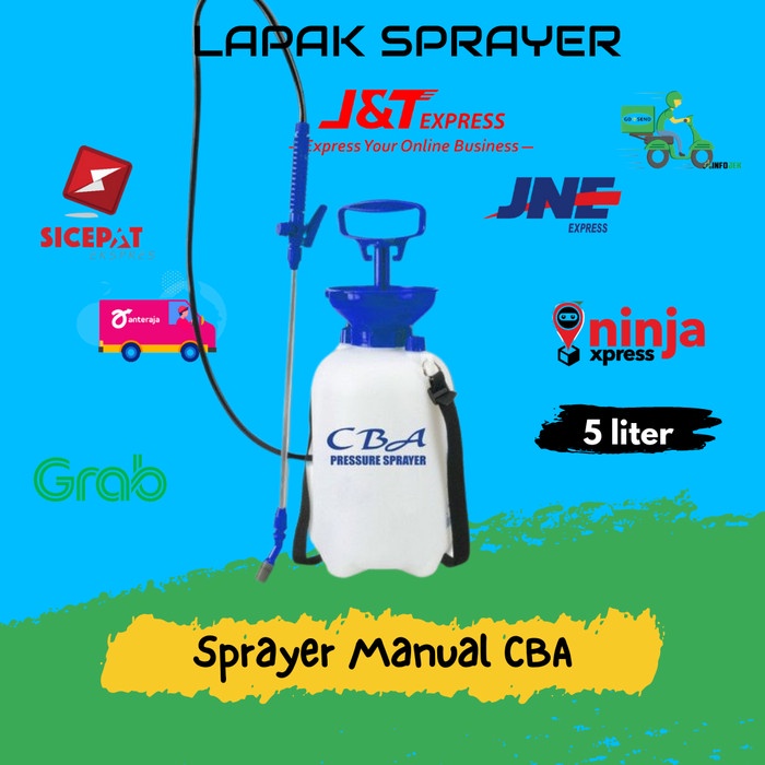 SPRAYER HAMA TANAMAN DESINFEKTAN CBA 5 LITER MANUAL/POMPA