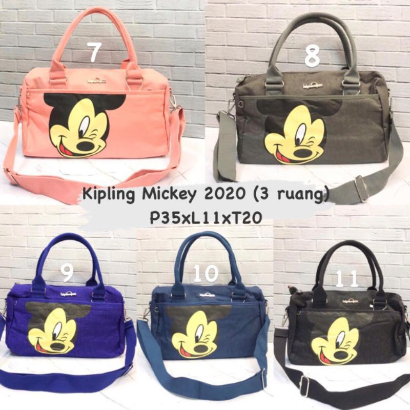 TAS SELEMPANG KIPLING MICKEY 2020