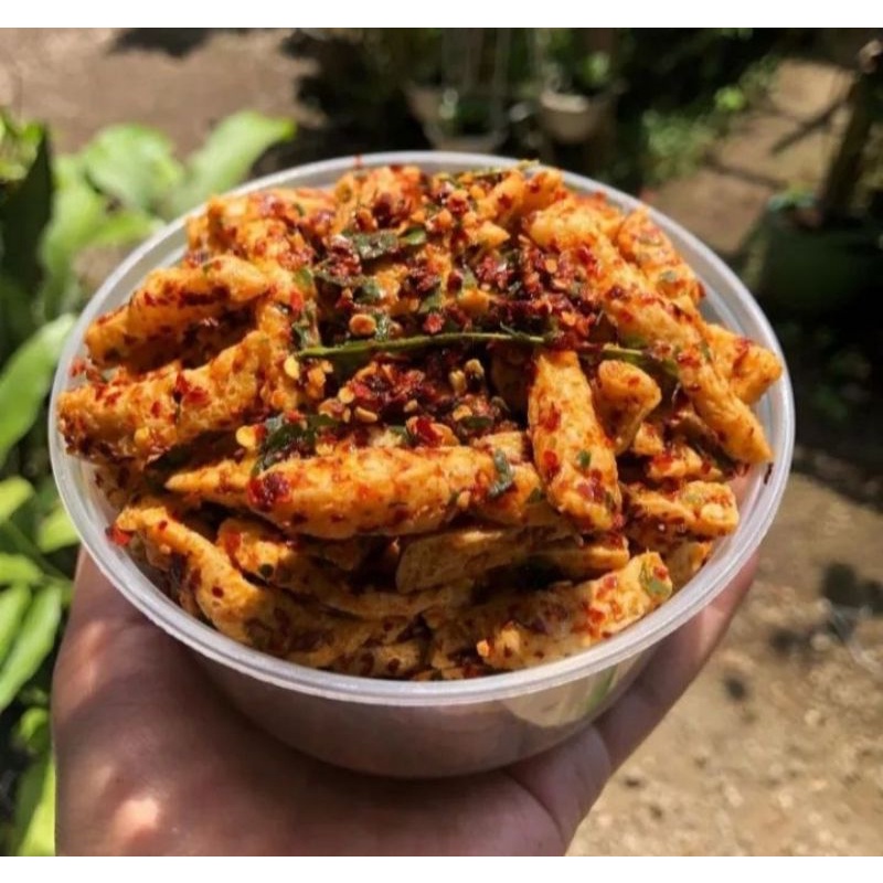 

Basreng 1kg Pedas Daun Jeruk