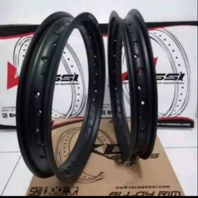 Velq Velk Pelek V Rossi Ring 18 Lebar 160 Dan 185 Depan Belakang PNP Yamaha RX King New RX King Lama