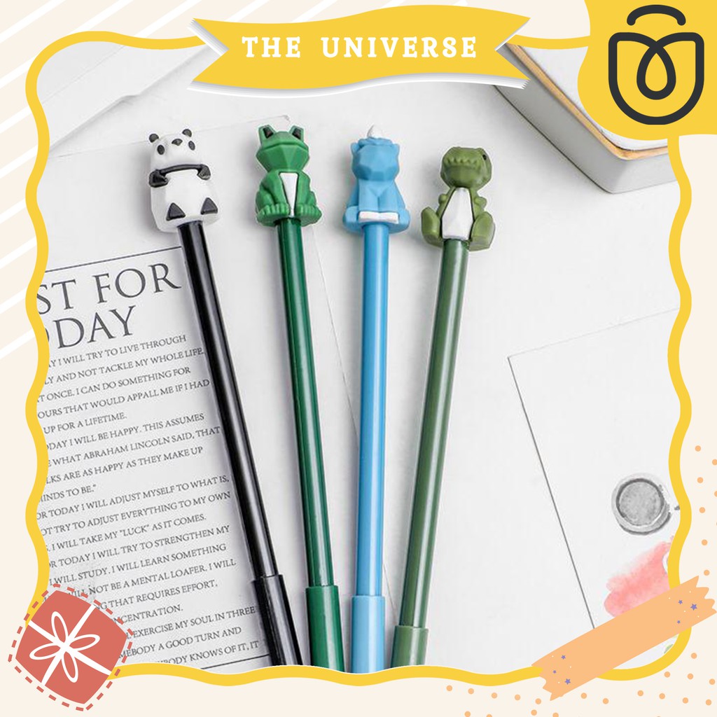 TU Pulpen Gel Karakter Animal Polygon Shape ST0606 TU Pulpen Gel Karakter Animal Polygon Shape ST0606