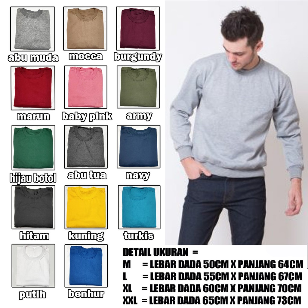 SWEATER BASIC POLOS  UNISEX
