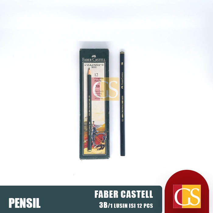 

PENSIL 3B FABER CASTELL ASLI (1pcs)