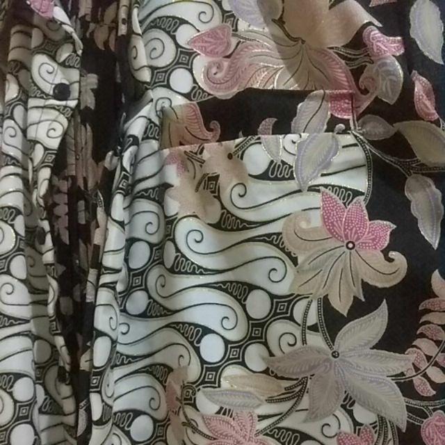 Couple Batik Hyva Black / Sarimbit Batik Hayva