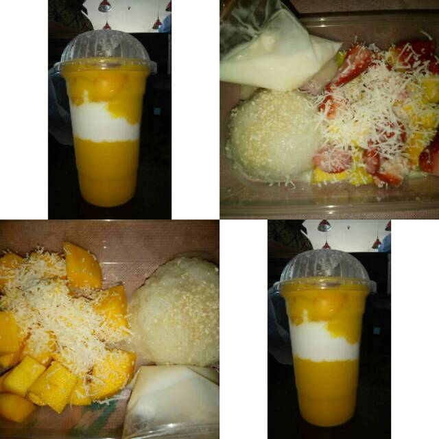 

Sticky mango rice