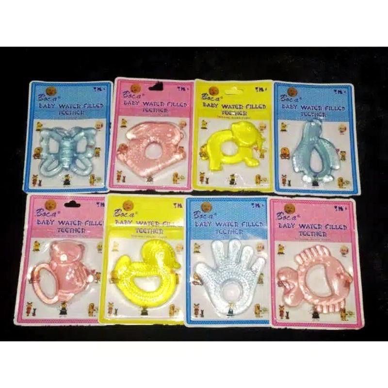 Mainan Gigitan Bayi Boca / Gigitan Bayi Air / Baby Water Filled Teether